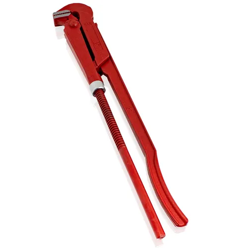 17685/ Eckrohrzange Rohrzange Wasserpumpenzange Zange abgewinkelt 90° 2 Zoll