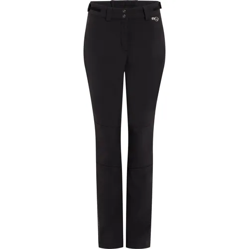 McKINLEY Damen Bukser Dalia Kg - Funktionale Skihose in Black Night - Skihosen für Damen, winddicht und wasserabweisend, perfekt für Piste und Straße, mit seitlicher Verstellbarkeit für optimalen Komfort.