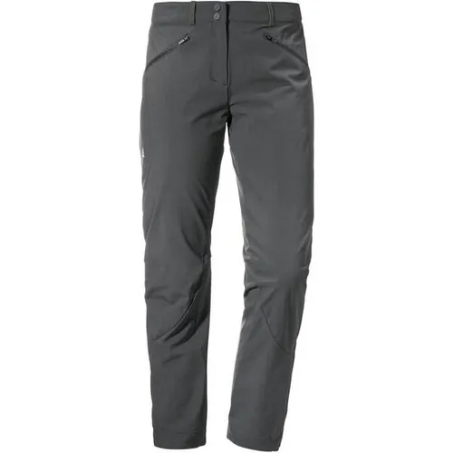 Schöffel Damen Pants Hestad L - Robuste Outdoor Hose für aktive Frauen - Wanderhosen für optimale Bewegungsfreiheit und schnelles Trocknen. Die vorgeformten Knie und der elastische Bund sorgen für Komfort auf jeder Tour.