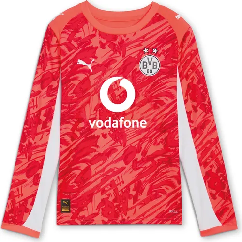 PUMA Borussia Dortmund LS Torwarttrikot 2025/2026 Kids rot, 140