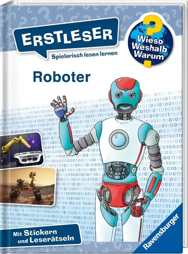 Wieso Weshalb Warum Erstleser Band 14 Roboter 7-10 Jahre + BONUS