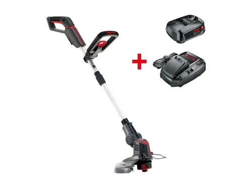 Akku Rasentrimmer GT 1825 Set - Leichtgewicht mit nur 2,4 kg, ergonomischer Zusatzgriff und flexiblem Schneidkopf für präzises Trimmen in jedem Winkel