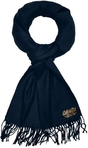 BRUBAKER Schal Cashmirillo Kuschelschal 30/40 x 180 cm Lang Leicht Warm Kuschelig, (Uni-Farben, 1-St. Herbst und Winterschal), Stola Tuch Schal mit Fransen für Damen und Herren