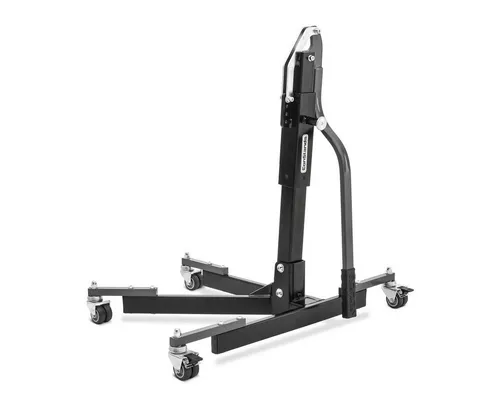 ConStands Motorradheber Zentralständer Power Evo - Grau - Robuster Motorradheber für einfaches Anheben und Warten von Motorrädern. Ideal für Hobby-Mechaniker und Profis, ohne Adapterplatte.