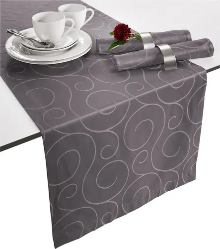 Tischläufer Grau von Erwin Müller