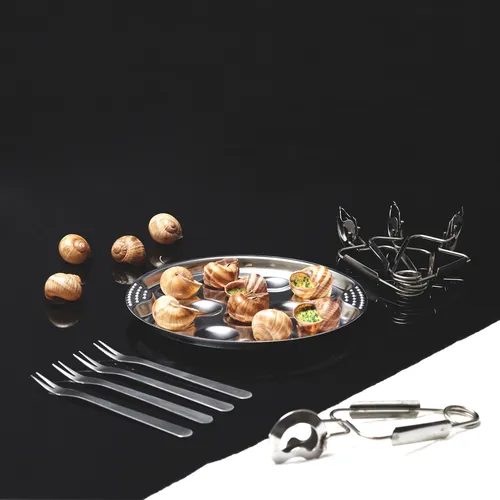 Schneckenservice für 4 Personen