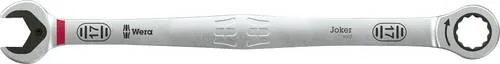 WERA Joker Maul-Ringratschen-Schlüssel 17x304.5 - Ring- und Maulschlüssel in langer Ausführung, bietet höhere Kraftübertragung und bessere Zugänglichkeit bei tiefen Verschraubungen. Mit einzigartiger Ratschenmechanik und praktischer Haltefunktion für sicheres Arbeiten.