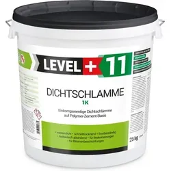 Level+ - Level+ Dichtschlämme 1k Trockener Keller Abdichtung L+11 - 25kg