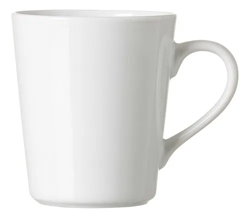Ritzenhoff & Breker Becher Kaffeebecher Vio Porzellan 300 ml weiss, Porzellan