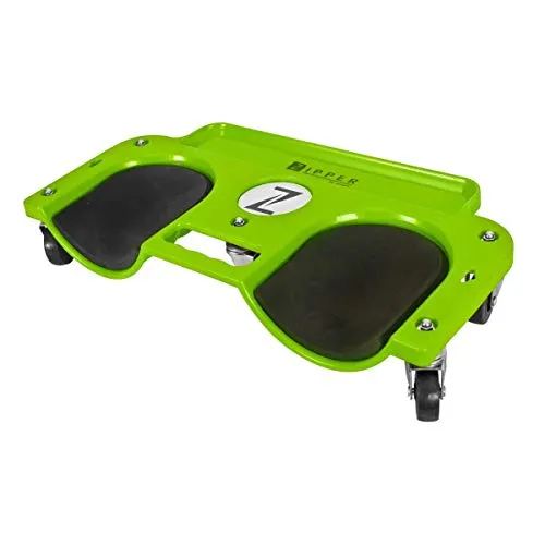 Zipper Werkstatt-Rollbrett ZI-KRB1, 130kg Tragkraft, 360° drehbar - Arbeitsschutzausrüstung mit 5 geräuscharmen Lenkrollen für flexiblen Einsatz. Ideal für knienden Tätigkeiten, inklusive magnetischer Werkzeugablage für schnellen Zugriff.