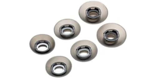 Poly Ohrpolster für Ihr Voyager Free 60 Headset (2 Stück S/M/L) schwarz