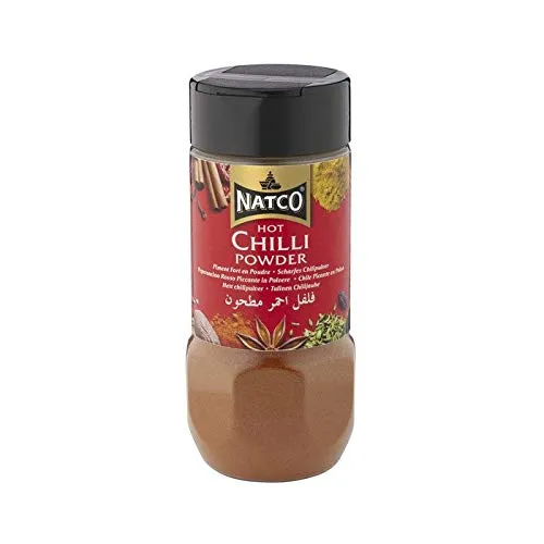Natco Chili Pulver Scharf - 100g
