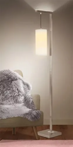LIVARNO Home LED Stehleuchte mit Textilschirm von Livarno Home
