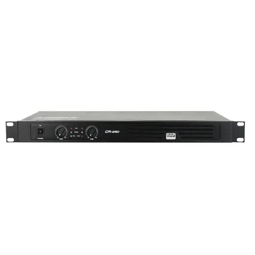 DAP CA-2150 Kompakter 2-Kanal-Verstärker 150 W - 2-Kanal-Endstufe mit 2x 150 W Leistung, ideal für professionelle Audioanwendungen und Rack-montierbar für platzsparende Installation.