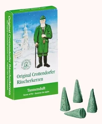 Rudolphs Schatzkiste Räucherkerzen Standard-Größe, Tannenduft 1 Packg. á 24 Stuck NEU Duftkegel Räucherkegel