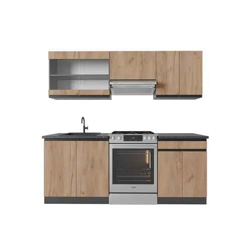 Vicco Küchenzeile R-Line J-Shape 200 cm von Vicco