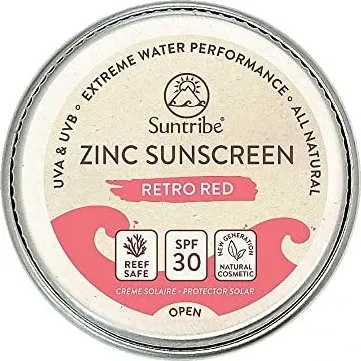 Suntribe Zink Sunscreen Sonnencreme LSF 50 Sport pretty pink 15 g