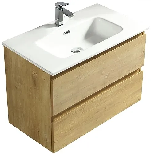 Wasch- und Schminktische Braun von Alpenberger Germany