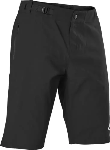 Fox Ranger Herren Bikeshort mit Innenhose - Schwarz - Größe 36 - Fahrradbekleidung, bietet optimalen Komfort und Atmungsaktivität für lange Fahrten.