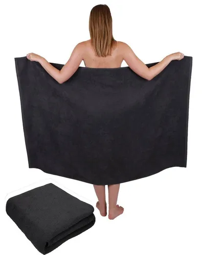 Betz Badetuch 2 Stück Maxi XXL Berlin, 100% Baumwolle - Badetücher 100x150cm aus 100% Baumwolle, besonders weich und in verschiedenen Farben erhältlich. Ideal für ein entspannendes Wohlfühl-Ambiente.