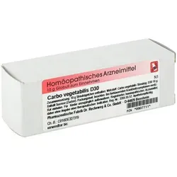 Carbo Vegetabilis D30 Globuli