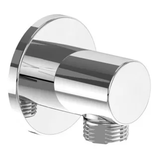 Villeroy & Boch Universal Showers Wandanschlussbogen rund - Sanitärinstallation: Hochwertiger Wandanschlussbogen aus chrom für elegante Badezimmerlösungen, ideal zur Verbindung von Brause und Wasserleitung.