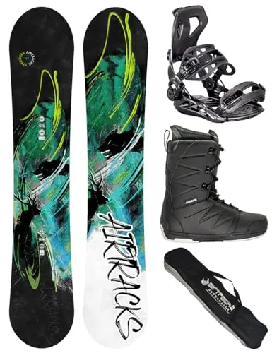 Airtracks Snowboard-Set Herren Freestyle Freeride 159 von Airtracks