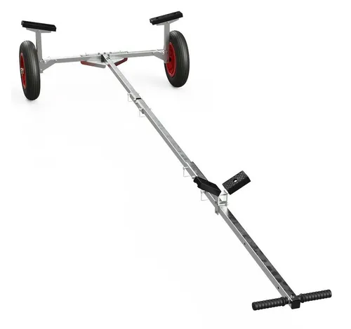 SUPROD Transportwagen Faltbarer Bootswagen Slipwagen Handtrailer Luft, Ø 350 mm