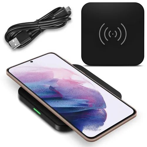 QI Wireless Ladegerät für Samsung Galaxy S24 Plus Ultra 5G Ladestation Kabellos