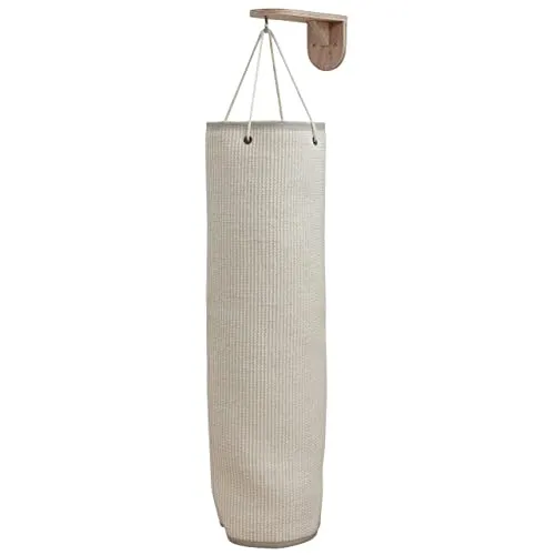 Kerbl Pet Klettersack Climber Mini - Klettersack für Katzen, 25 cm x 100 cm, beige, ideal für Spiel und Krallenpflege an der Wand