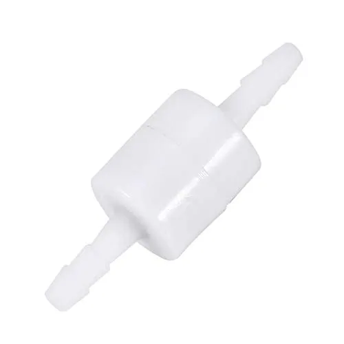 Hilitand Rückschlagklappe, 4 mm, Kunststoff, Rückschlagschutz, Einseitig für Wasser, Kraftstoff, Flüssigkeit, Luft