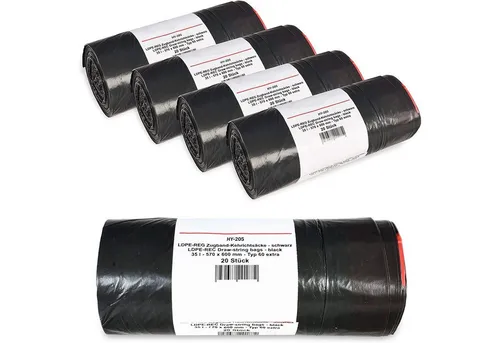 Müllbeutel Schwarz von Hypafol