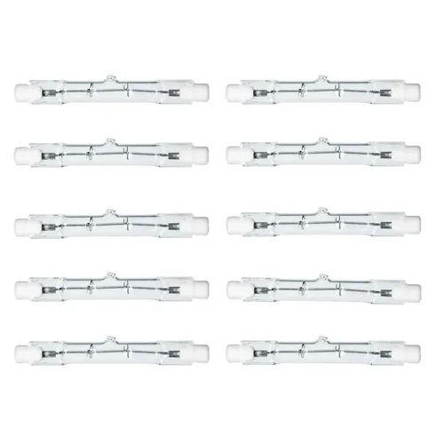 Eco Halogenstab 80W = 100W R7s 78mm Leuchtmittel Brenner warmweiß dimmbar 10 x