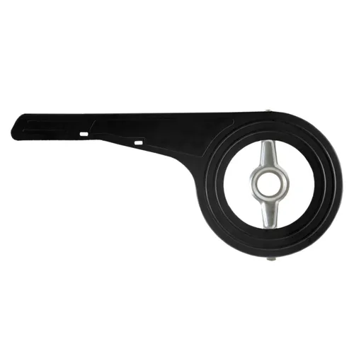 Fahrrad Kettenschutz Kettenkasten ABS Kettenschützer Schwarz 42-48 Zähne