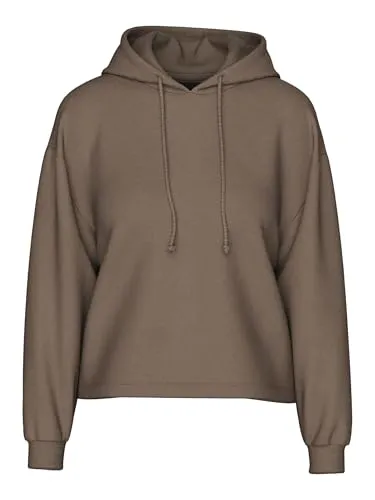 PIECES Pcchilli Ls Hoodie Noos Bc - Kapuzenpullover für Damen, aus weichem Material, perfekt für gemütliche Looks und vielseitig kombinierbar.