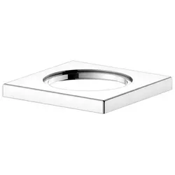 KEUCO Rosette eckig für Einhebel-Waschtischmischer und Bidetmischer - Zubehör für Badarmaturen, hochwertiges Design für eine elegante Optik in Ihrem Badezimmer.