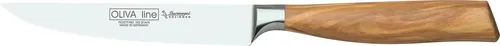 Steakmesser BURGVOGEL Solingen OLIVA LINE mit Sägeschliff