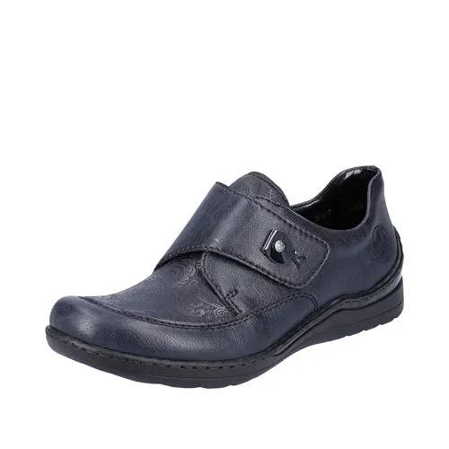 Rieker Damen Halbschuhe 48951 in blau von Rieker