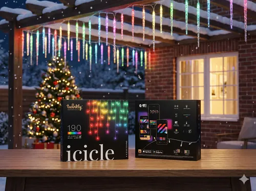 TWINKLY 190LED 5x 0.5 m in schwarz von Twinkly