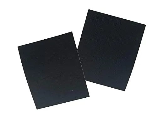 Campfrei 2 STK. Selbstklebendes Zelt Reparatur Patch schwarz Nylon Aufkleber Flicken