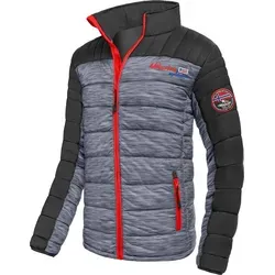 Nebulus Herren Winterjacke EMOTION P5892 – Schwarz-Rot, Größe L - Stylische und warme Winterjacke für Herren aus 100% Polyester, ideal für kalte Tage. Praktisches Design in Schwarz-Rot für einen modernen Look.