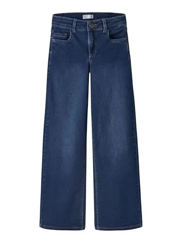 NAME IT Girl Jeans Extra Wide Leg in blau von NAME IT