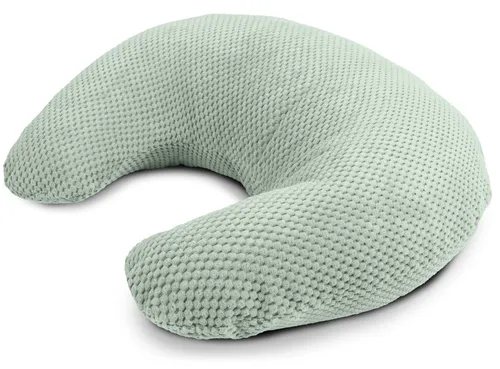 Amilian Stillkissen - Stillmond - Schwangerschaftskissen - Lagerungskissen, Schwangerschaftskissen klein - Kissen für Stillzeit - pregnancy pillow, mit Füllung und abnehmbarem Bezug - maschinenwaschbar