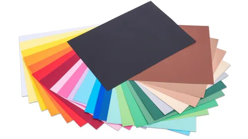 folia Tonkarton, 220 g/m², 50 x 70 cm, 10 Bogen einer Farbe, Farbe: smaragdgrün