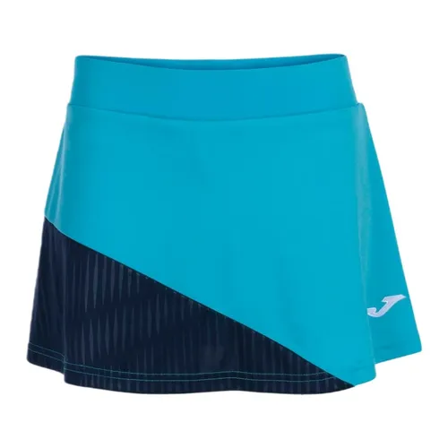 Joma Tennisrock Montreal (mit Innenhose, optimale Bewegungsfreiheit) türkis/marineblau Damen, Größe: XL