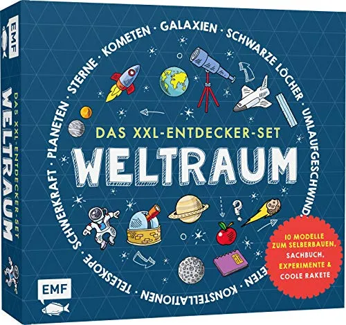 Das XXL-Entdecker-Set – Weltraum: 10 Modelle zum Selberbauen