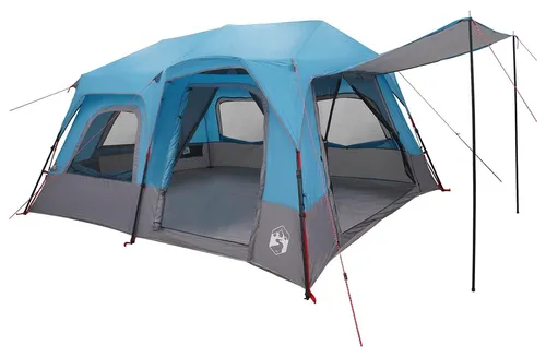 vidaXL Sofort Zelt Blau 8-Personen 185T Polyester mit PolyurethanBeschichtung