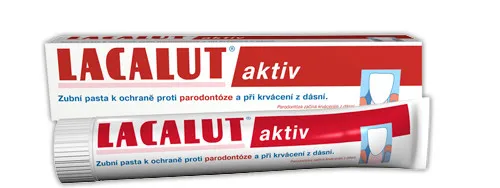 Lacalut Aktiv Anti-Plaque Zahnpasta 75ml