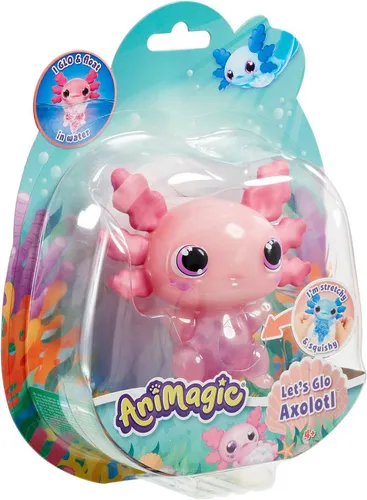 Goliath® Badespielzeug Animagic, Let's glo Axolotl, Schwimm-Axolotl, Farbig sortierte Lieferung!