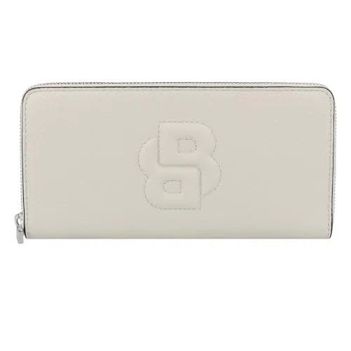 BOSS Anett Zip Around Wallet in weiß von BOSS